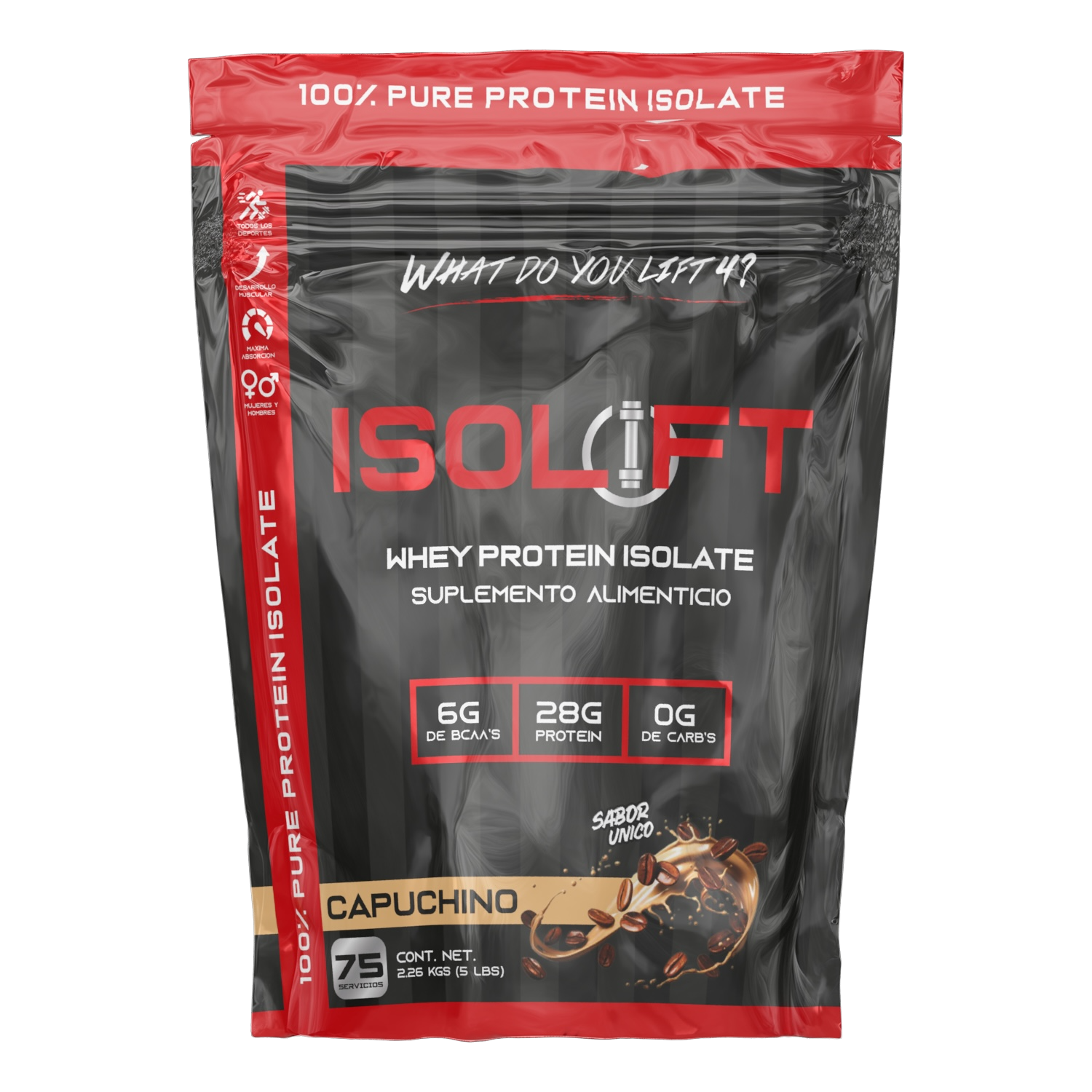 ISOLIFT® 5 lb (75 Servicios) + Envío Gratis