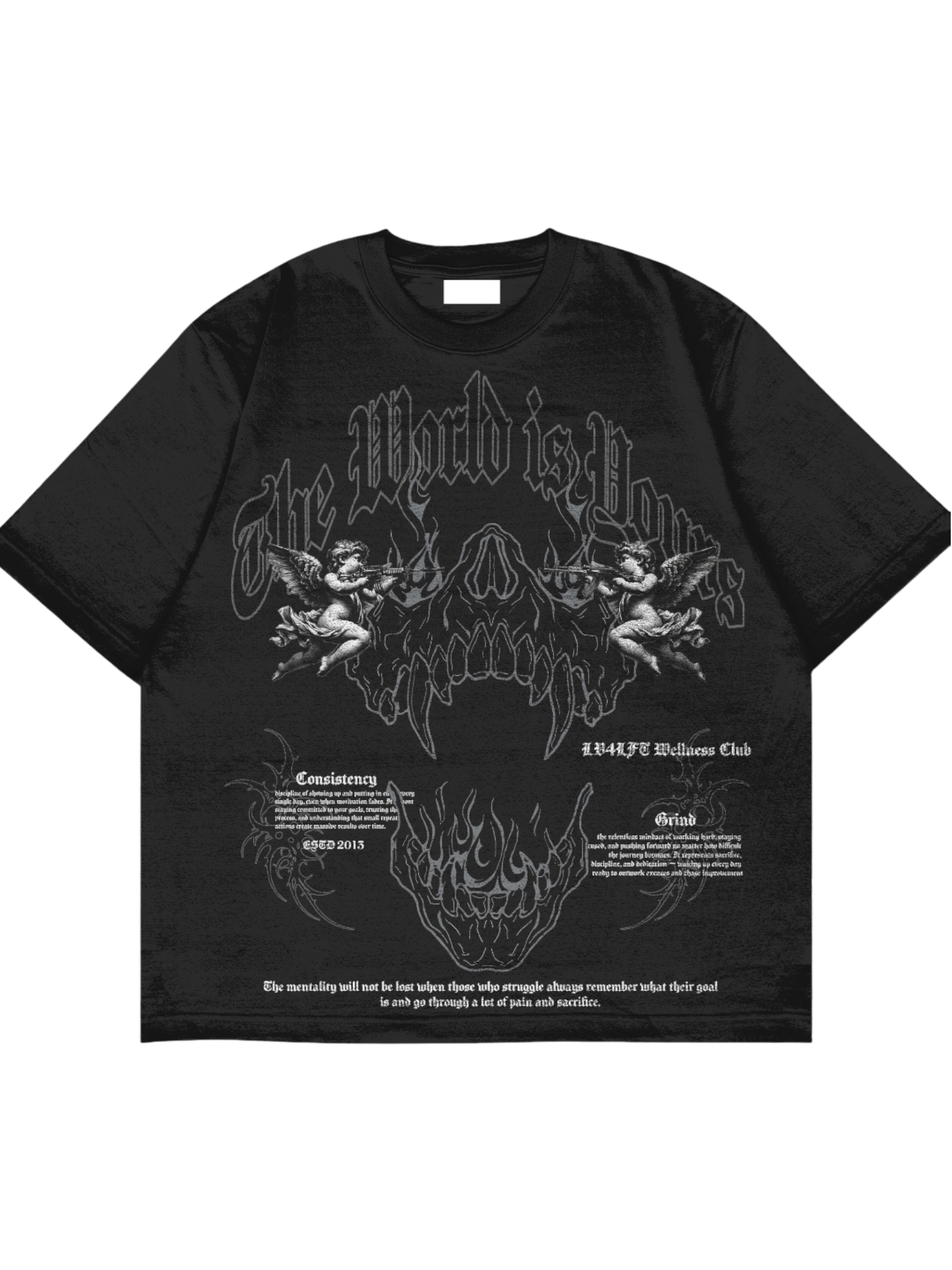 THE WORLD IS YOURS // CLUB CORE TEE