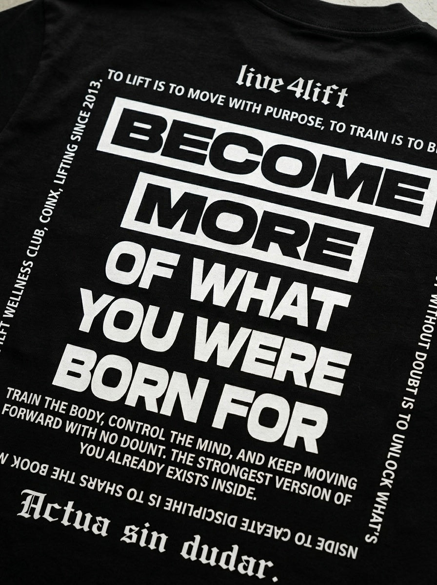 BECOME MORE // Aero Lux Tee
