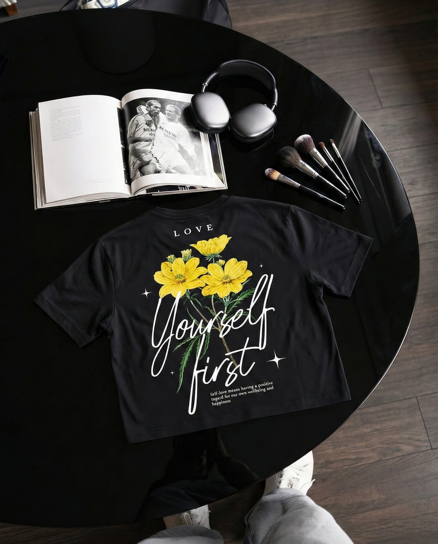 Crop Top Oversize Love Youself First