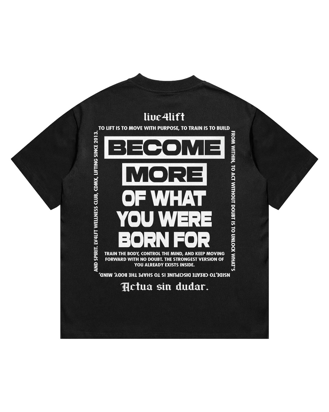 BECOME MORE // Aero Lux Tee