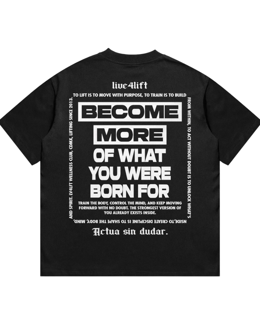 BECOME MORE // Aero Lux Tee