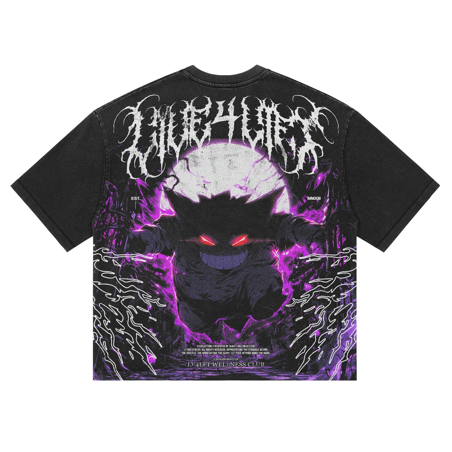 Power of Ghouls (Gengar) // CORE GRAVITY TEE
