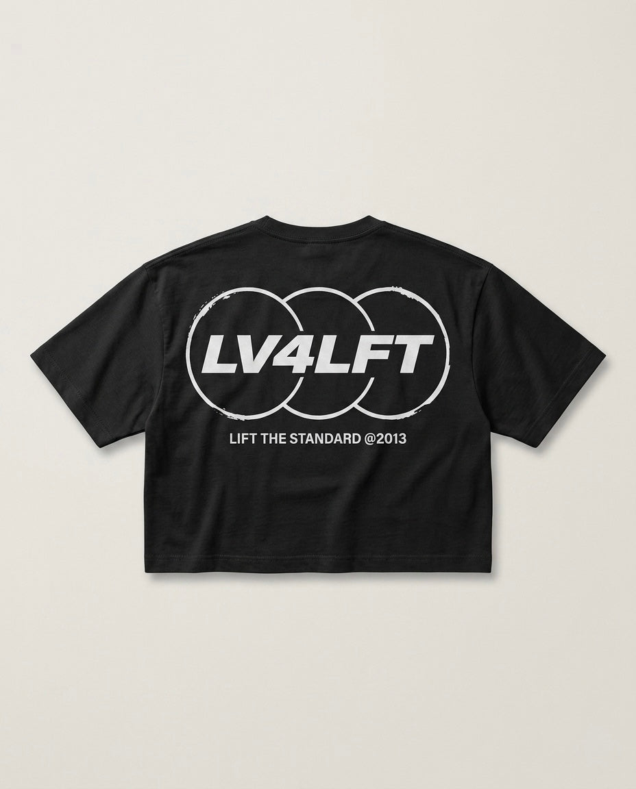 Croptop Oversized Triple Mark