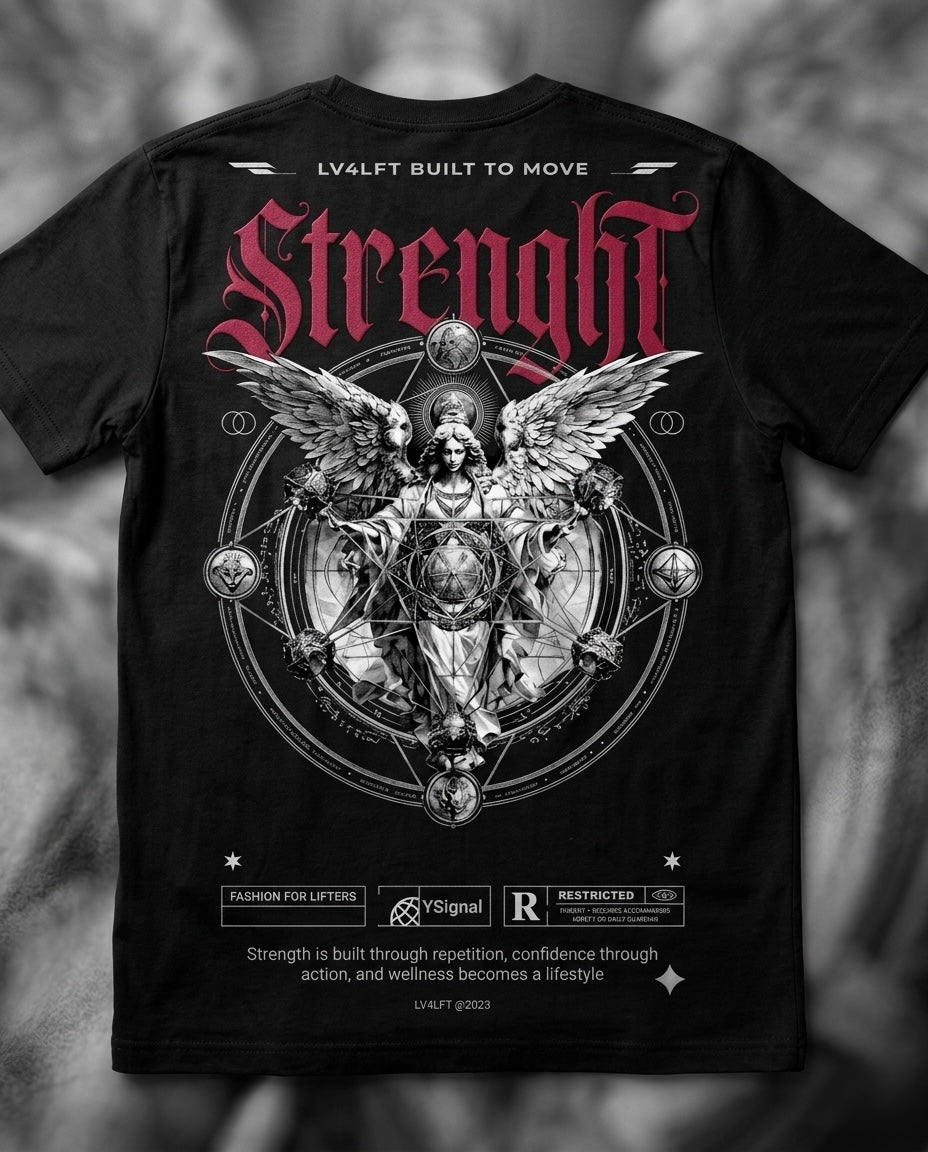 DIVINE STRENGHT — LIMITED DROP TEE (Pre Venta)