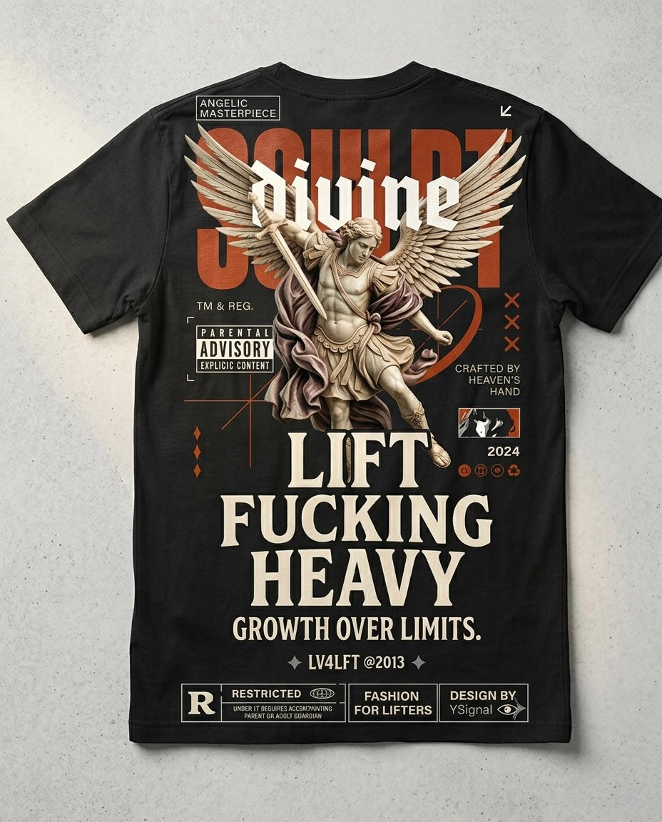 DIVINE STRENGHT — LIMITED DROP TEE (Pre Venta)